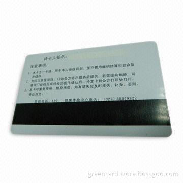 Magnetic Card, Measuring 86 x 54mm